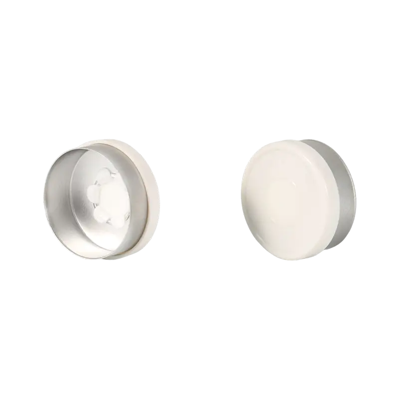 Tappo in alluminio-plastica a fiore
